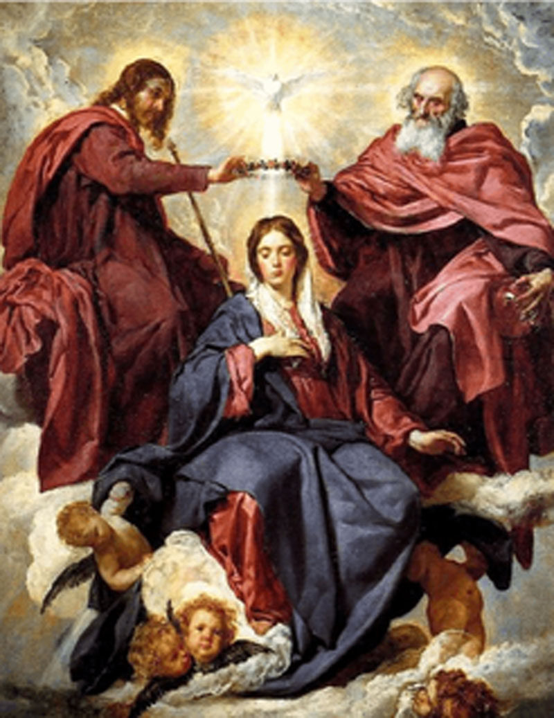 圣母加冕作品赏析图片